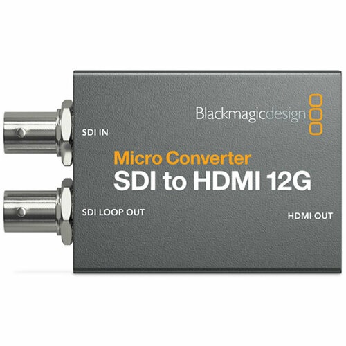 Blackmagic Micro Converter SDI/HDMI 12G blackmagic video assist 7 12g видеорекордер