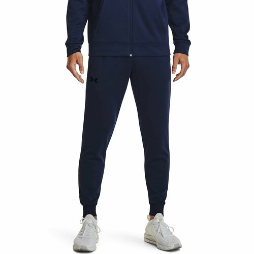 фото Брюки спортивные under armour, размер sm, темно-синий