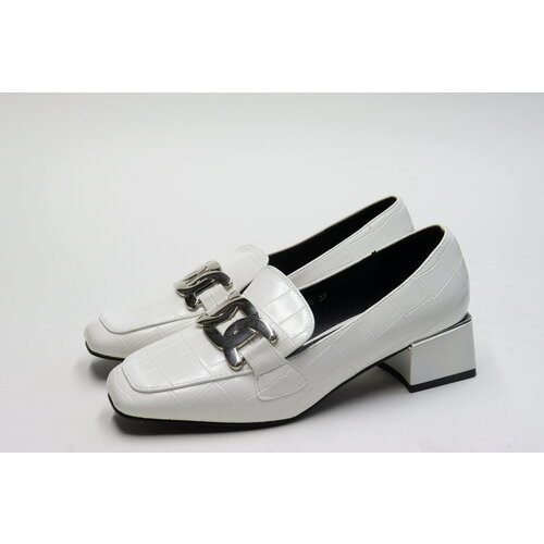 Туфли лодочки  MERGEMAX, размер 37, белый