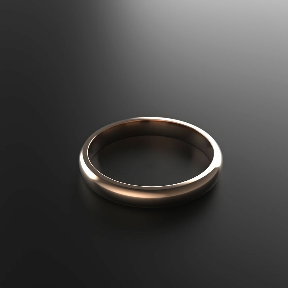 Кольцо обручальное Constantine Filatov обручальное кольцо, красное золото, 585 проба