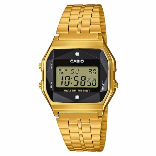 фото Наручные часы casio наручные часы мужские casio a-159wged-1d мужские японские наручные часы с секундомером, будильником и календарем, желтый, золотой