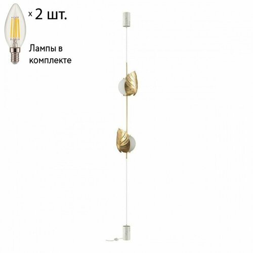 Торшер Odeon Light Jungle с лампочками 48642FCLamps E14 Свеча 14748₽