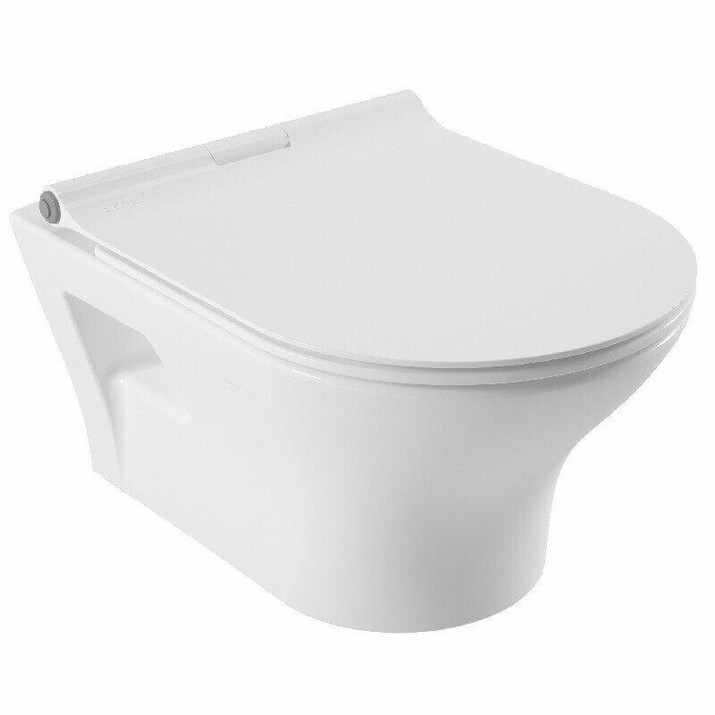 фото Унитаз SEREL Nita NT23SL подвесной, с тонким сиденьем с микролифтом