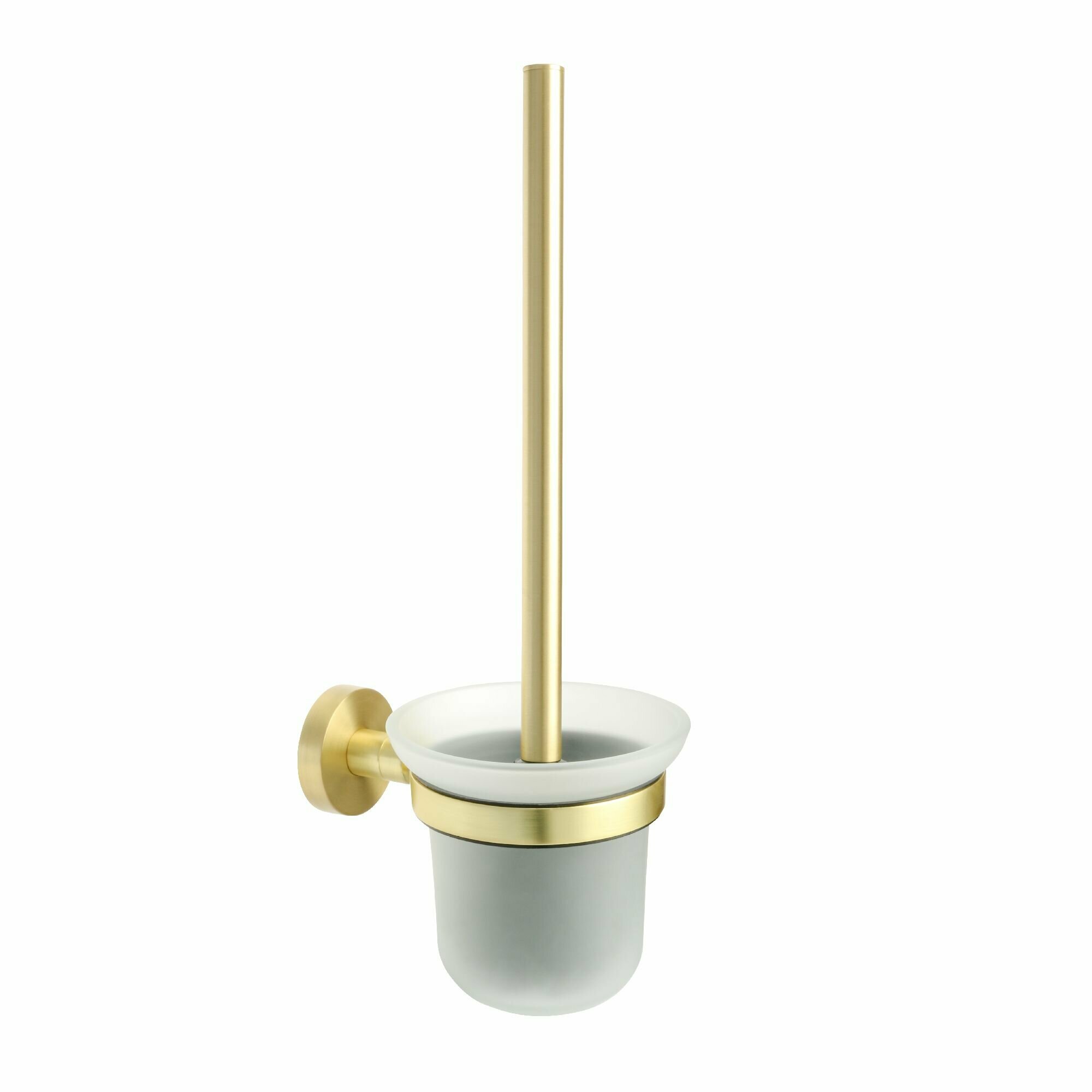 Ерш для туалета Fixsen Comfort Gold FX-87013 золото-сатин