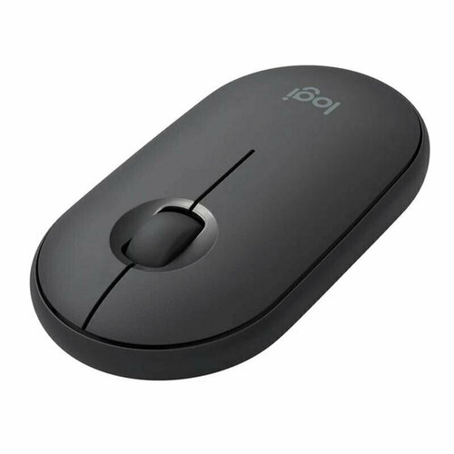 Мышь компьютерная Logitech WRL PEBBLE M350 BLACK 910-005576 1822218 339400₽