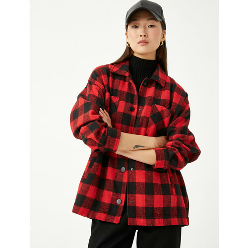 Куртка KOTON, размер 34, красный куртка koton размер s красный