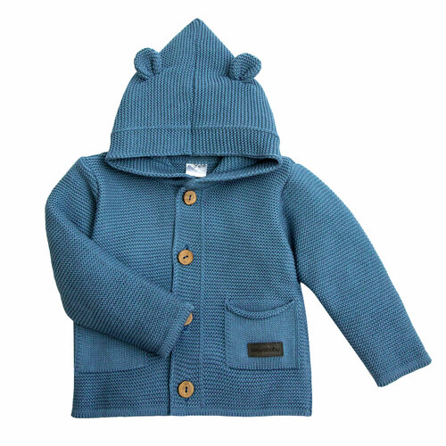 фото Толстовка amarobaby pure love, размер 80, cиний