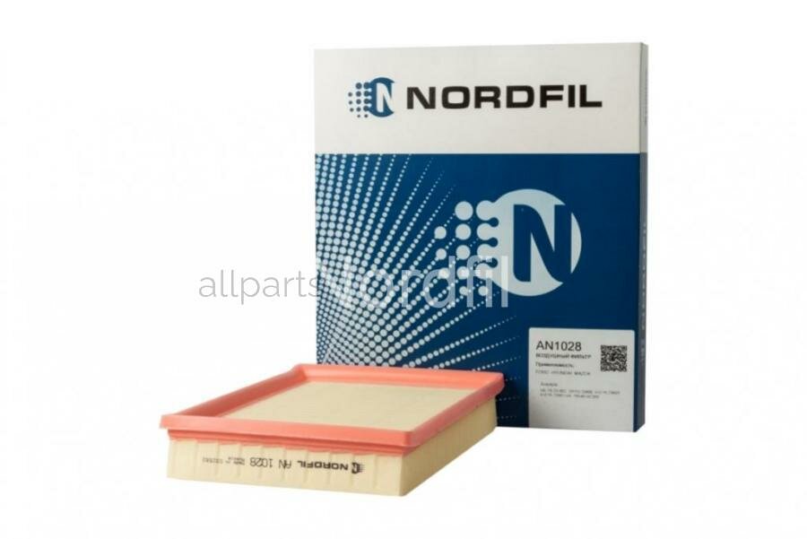 NORDFIL AN1028 Фильтр воздушный Hyundai Accent II Mazda 626 929 Econovan