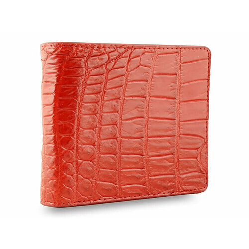 фото Бумажник exotic leather, красный