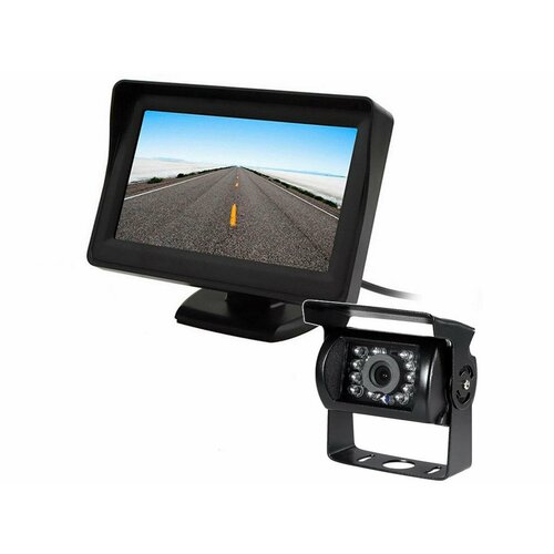 MasterPark 605-P камера заднего вида с монитором 35 дюйма для грузового автомобиля Камера заднего вида с монитором в подарочной упаковке 581600₽