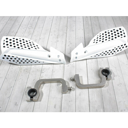 фото Pitbikeclub защита рук mx (пара) hp26 (белый, 020184-123-9699)