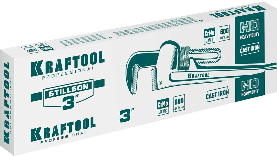 KRAFTOOL STILLSON, 3", трубный разводной ключ ( 2727-60 )