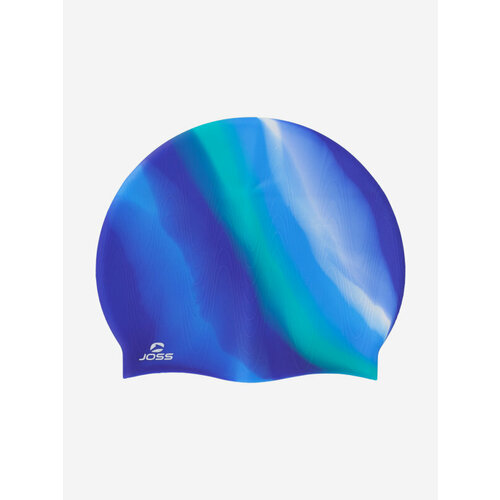 фото Шапочка для плавания joss silicone swim cap, ol9jfjybhl, blue, размер 59