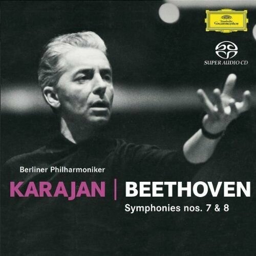 Audio CD Beethoven: Symphonies Nos. 7 and 8 Karajan (1 CD) audio cd beethoven ouverturen karajan 2 cd