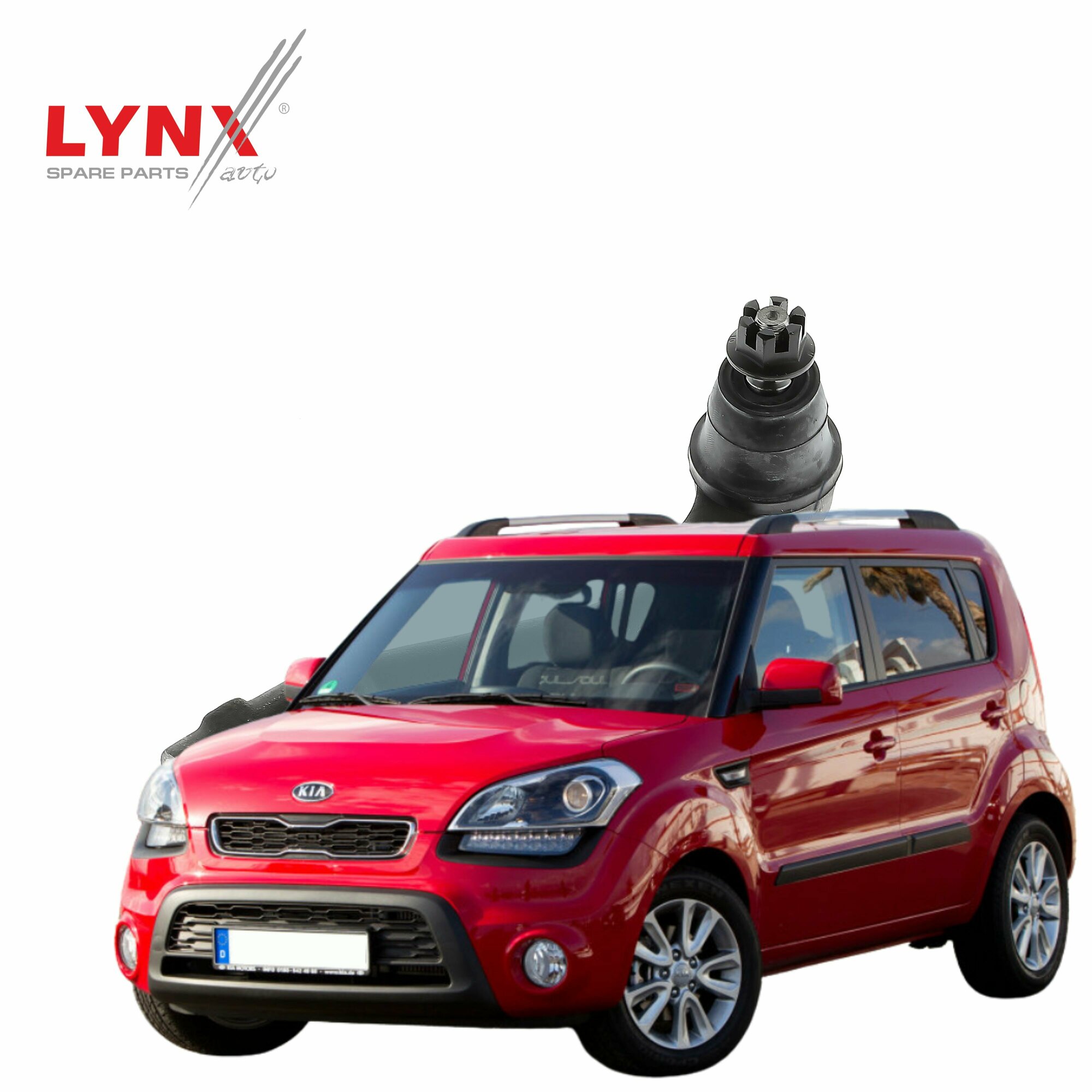 Наконечник рулевой Kia Soul AM (1) / Киа Соул 2008 2009 2010 2011 2012 2013 2014 / левый 1шт LYNXauto