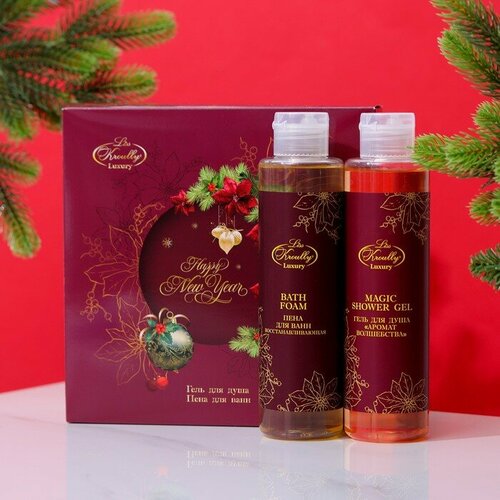 Подарочный набор Liss Kroully Гель для душа 260 мл пена для ванн 260 мл 379₽