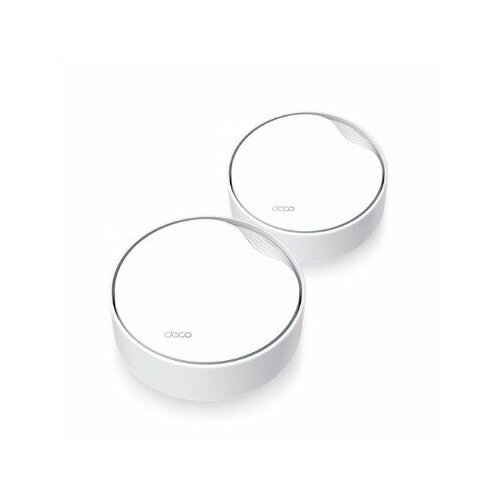 TP-Link Сетевое оборудование TP-Link Deco X50-PoE(2-pack) AX3000 Mesh-система Wi-Fi 6 с поддержкой PoE tp link deco x50 poe точка доступа decox50 poe 1 pack