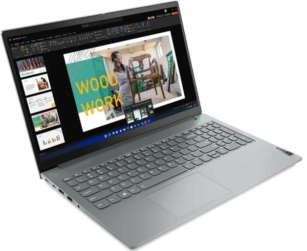 Ноутбук Lenovo ThinkBook 15 G4 IAP Core i3-1215U/8GB/SSD256GB/15.6"/MX550 2GB/IPS/FHD/NoOS/Mineral Grey (21DJ00KQRU) — фото 9