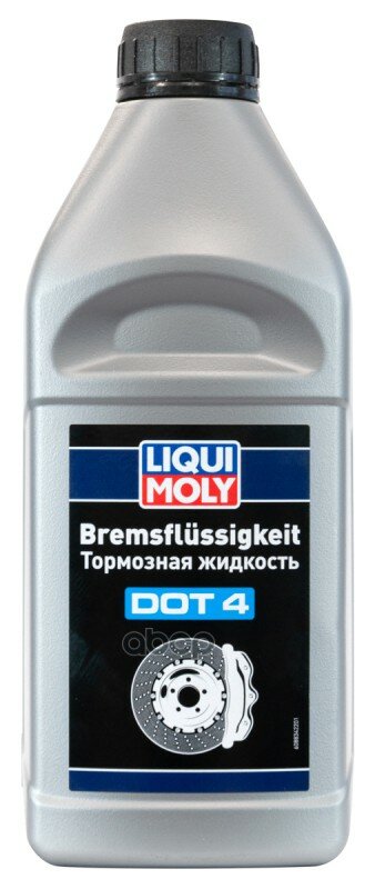 21157/8834 Тормозная Жидкость Bremsflussigkeit Dot 4 (1Л) LIQUI MOLY арт. 21157