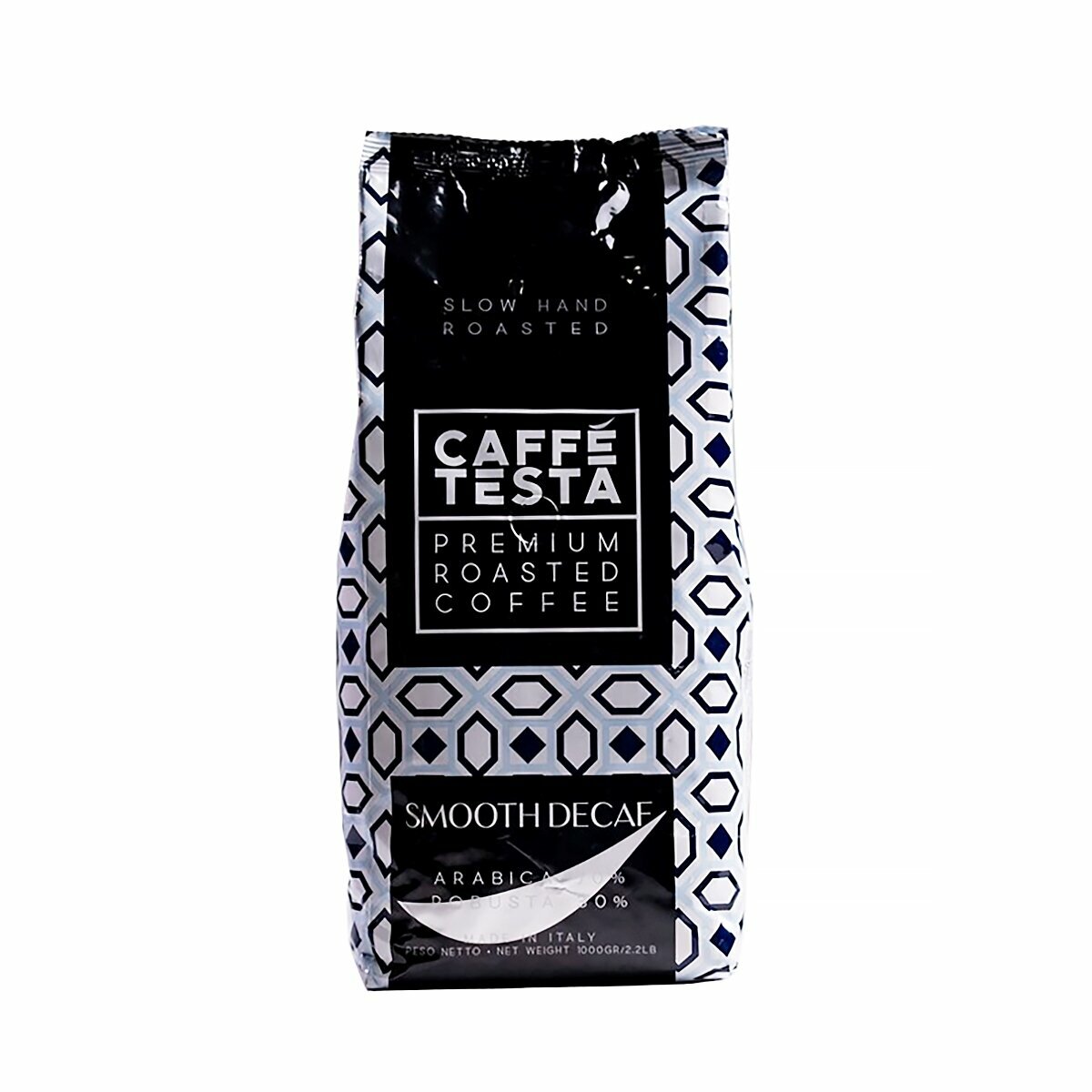 Кофе в зернах Caffe Testa Smooth Decaf 1 кг — фото 1