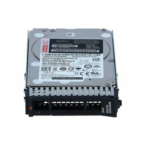 Жесткий диск IBM 900GB 10K 12G 25 SAS G3HS 00WG695 2654300₽