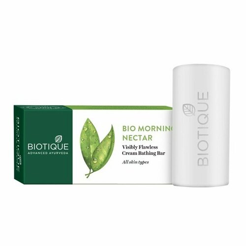 Натуральное мыло Утренний Нектар Биотик (Bio Morning Nectar soap Biotique), 150 грамм мыло миндаль марки биотик almond soap biotique 150 грамм