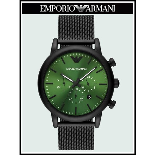 фото Наручные часы emporio armani aviator a11470r, черный