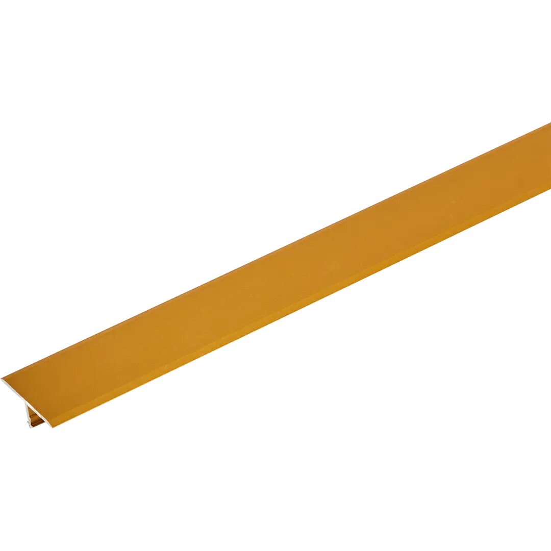 Порог Т-образный Floorexpert 26x900 мм цвет золото