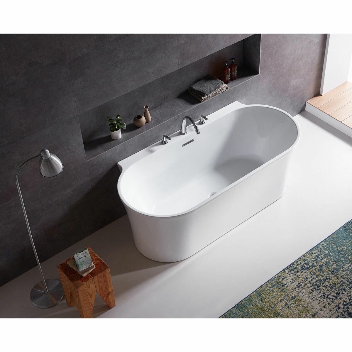 Акриловая ванна BelBagno BB409-1700-800