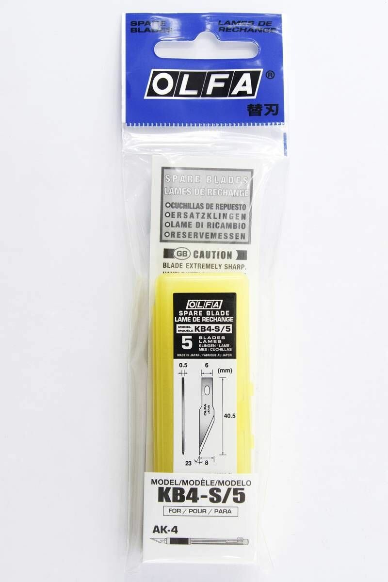 Запасное лезвие для макетного ножа, металлическое, 4 мм, 30 шт, 1 упаковка