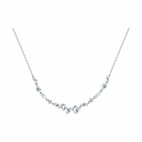 Колье Diamant online, серебро, 925 проба, фианит