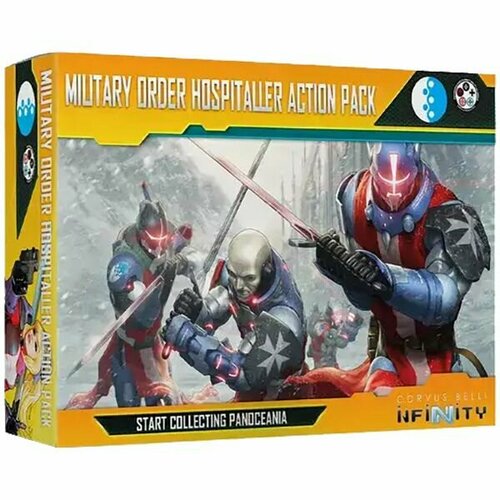 Corvus Belli Infinity. Military Order Hospitaller Action Pack corvus belli combined army booster pack beta