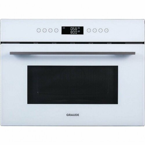 Компактный духовой шкаф с СВЧ и грилем Graude PREMIUM BWG 450 W белый объем 38 л сенсорное управление Easy Control 7499000₽