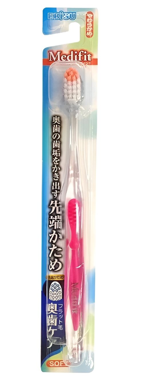 Ebisu~Зубная щетка с плоским срезом (мягкая)~Toothbrush Soft