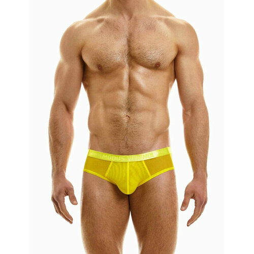 фото Трусы modus vivendi muslin - classic brief, размер m, желтый