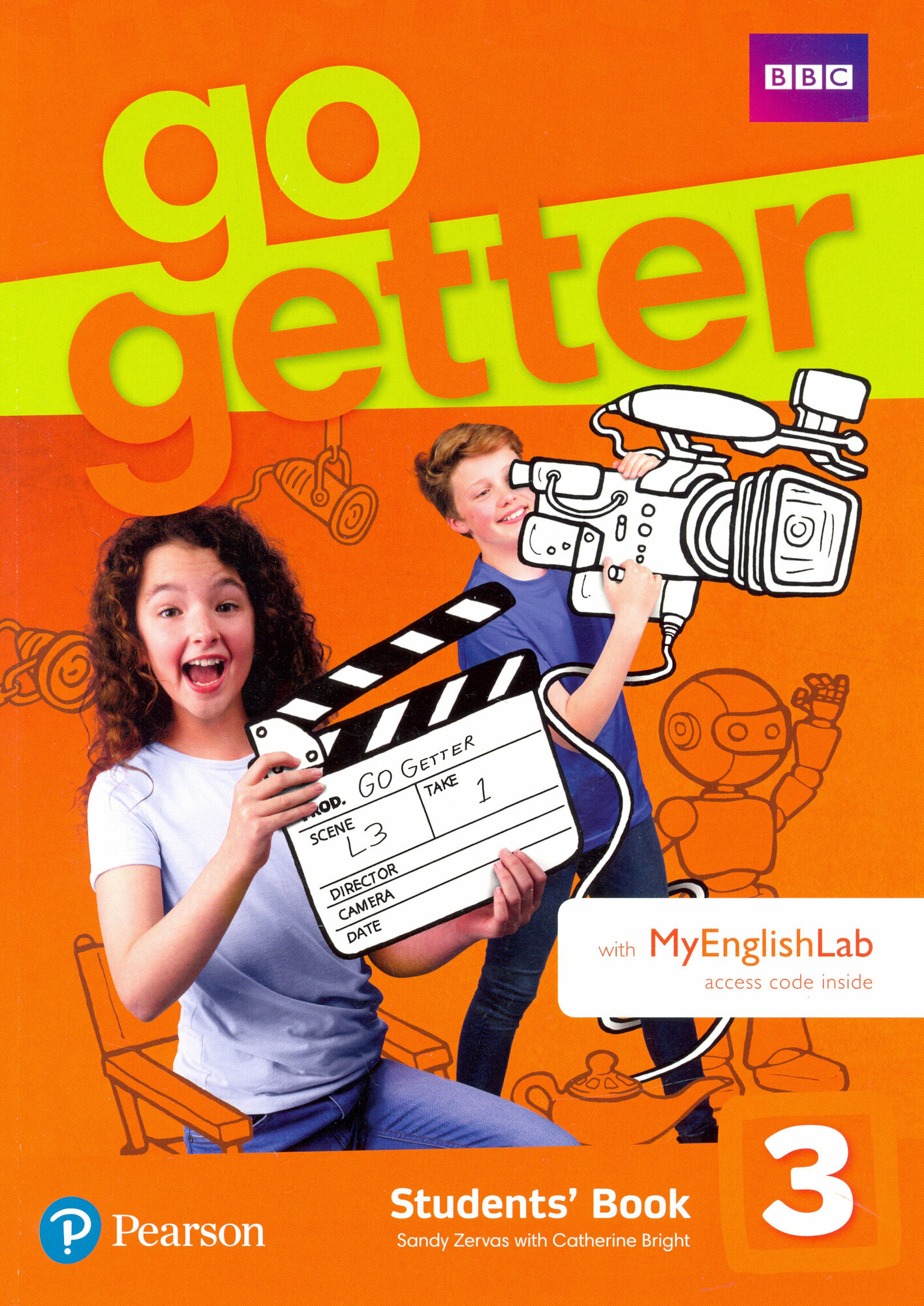 GoGetter. Level 3. Students' Book + MyEnglishLab + Extra OnlineHomework / Учебник