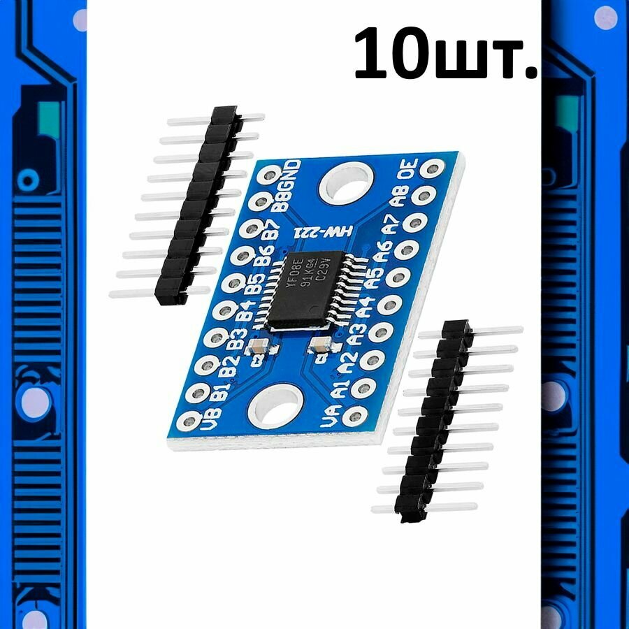 Двусторонний преобразователь логических уровней 8-канальный TXS0108E для Arduino