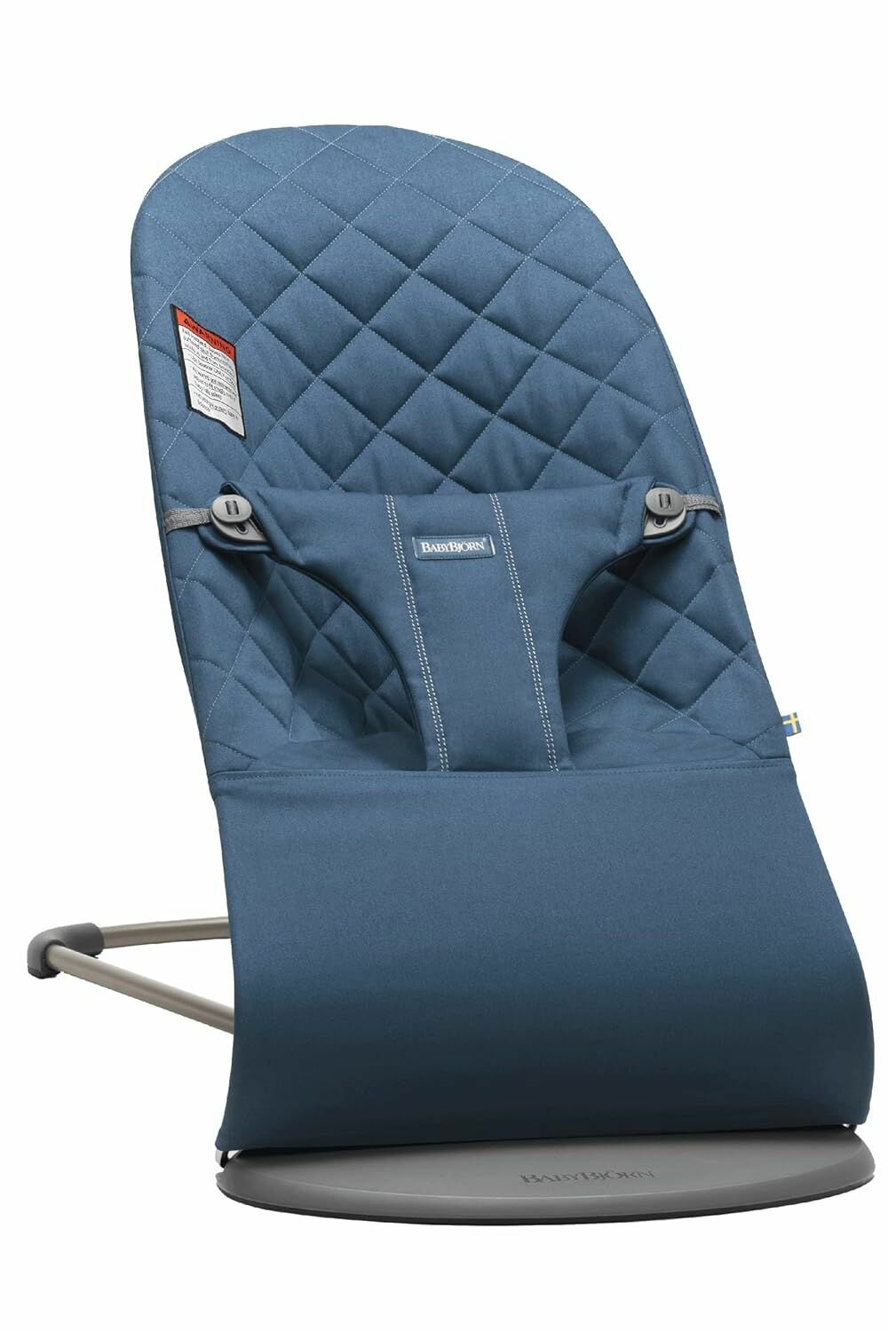 Кресло-шезлонг BabyBjorn Bliss Cotton Midnight Blue