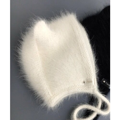 фото Шапка бини petelkof, размер 54-56, белый