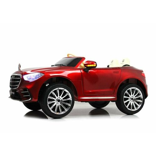 RiverToys Детский электромобиль М333БХ 4WD красный глянец