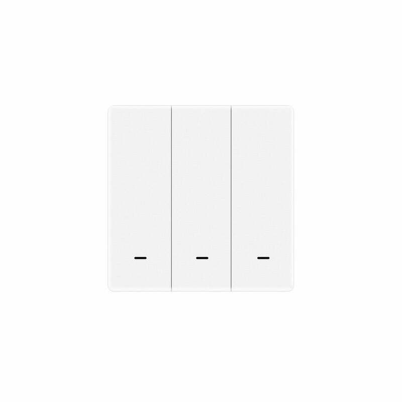 фото Выключатель Moes ZigBee 3-Gang Wireless Switch ZT-B-EU3