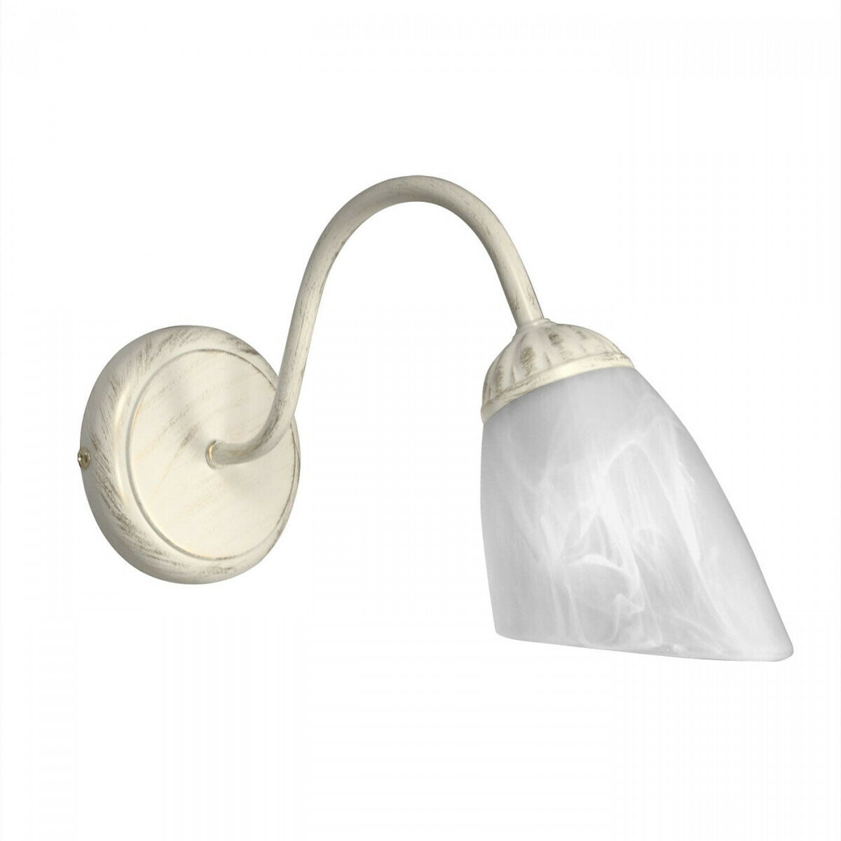 Бра настенные плафон бежевый с золотом хром Петрасвет Россия S2426-1