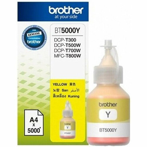 Чернила Brother BT5000Y жел. для DCP-T300/T500W/T700W 80 чернила brother bt5000y жел для dcp t300 t500w t700w