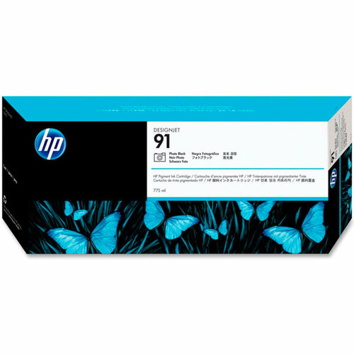 Картридж HP 91, C9465A фото чёрный запчасть hp q1271 60160 вентилятор cpu designjet 4500 l25500 z6100