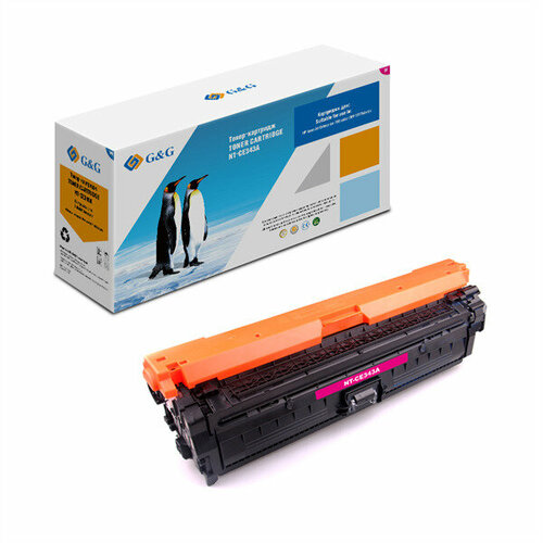 print rite pr ce343a картридж лазерный hp 651a ce343a пурпурный 16000 стр Cartridge G&G 651A для HP CLJ M775, с чипом (16 000стр.), пурпурный (аналог CE343A)