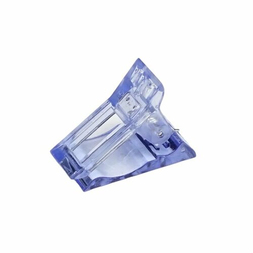 Зажим фиксирующий пластиковый голубой (3 шт)