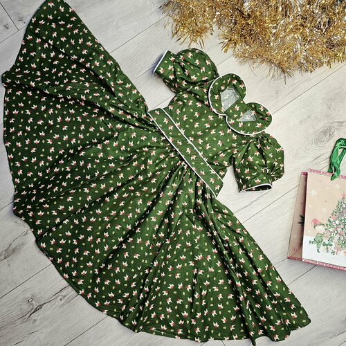 фото Платье, размер 92/52, зеленый dresskona
