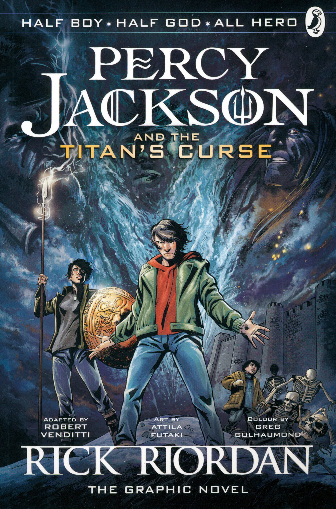 Percy Jackson and the Titan's Curse. The Graphic Novel / Riordan Rick / Книга на Английском / Риордан Рик