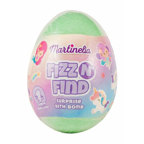 Бомбочка для ванны с сюрпризом / Martinelia Egg bath bomb green бомбочка для ванны с сюрпризом martinelia egg bath bomb green