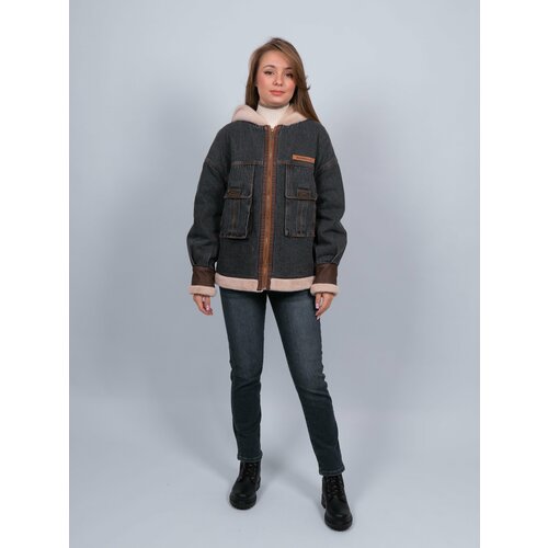 фото Куртка , размер 44, черный 365 clothes